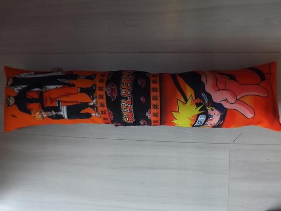 Kit Almofada para cinto de segurança e Kit Viagem Naruto