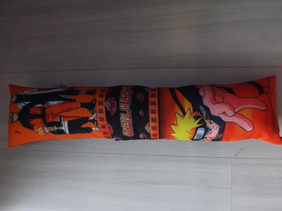 Kit Almofada para cinto de segurança e Kit Viagem Naruto