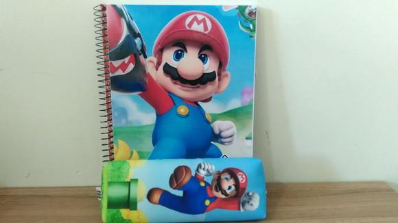 Kit Aula Personalizado Mario Bross