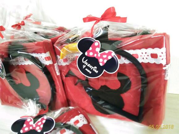 Kit Bolsinha e Arco Minnie