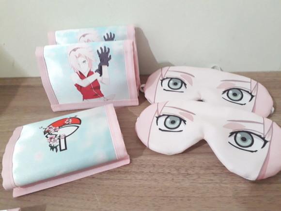 Kit Carteira e Tapa Olho Sakura