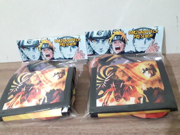 Kit Carteira e Tapa Olho Naruto
