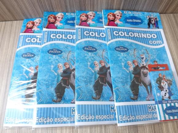 Kit de Colorir da Frozen