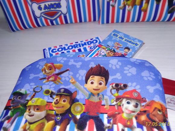 Kit de Colorir Luxo Patrulha Canina