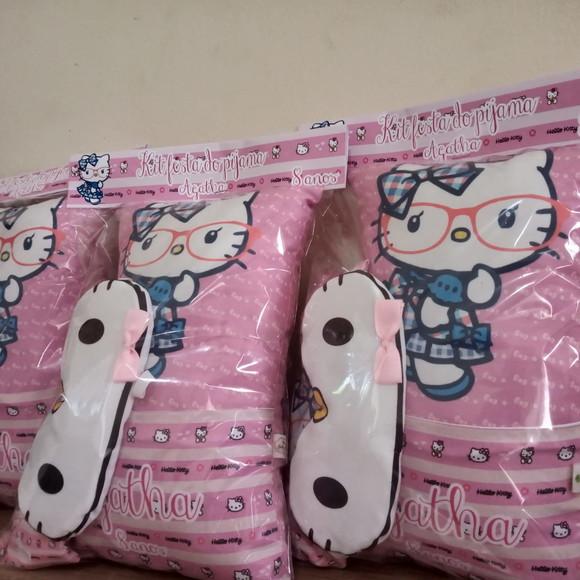 Kit Festa do Pijama Completo Hello Kitty