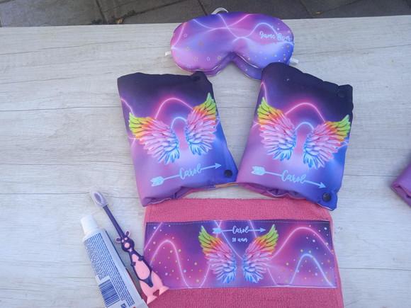 Kit Festa do Pijama Luxo Neon