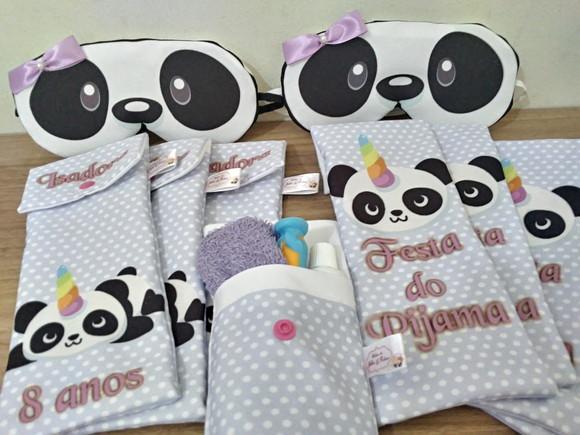 Kit Festa do Pijama Pandacórnio