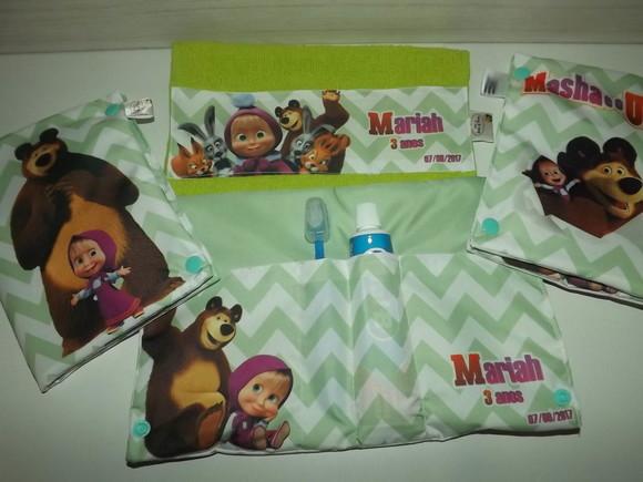 Kit Higiene A menina e o urso