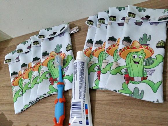 Kit Higiene Fino - Cactos Infantil