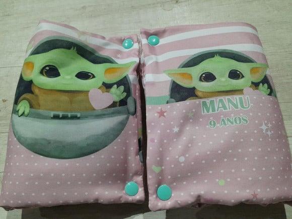 Kit Higiene Luxo Festa do Pijama Baby Yoda