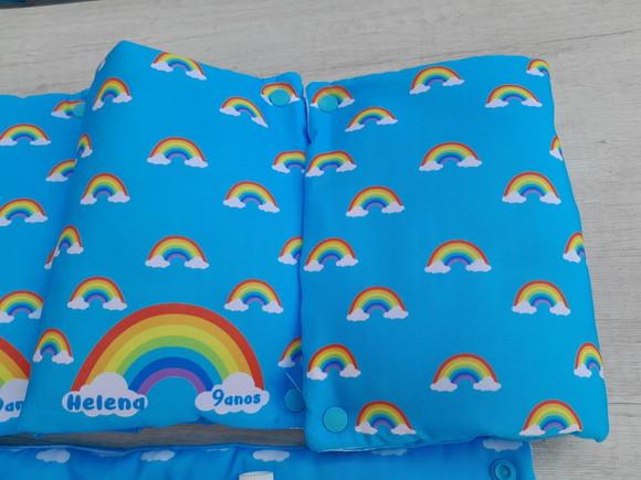 Kit Higiene Luxo Festa do Pijama Arco Íris