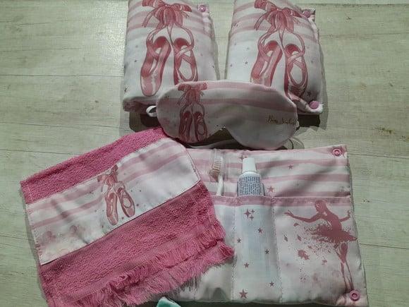 Kit Higiene Luxo Festa do Pijama Bailarina