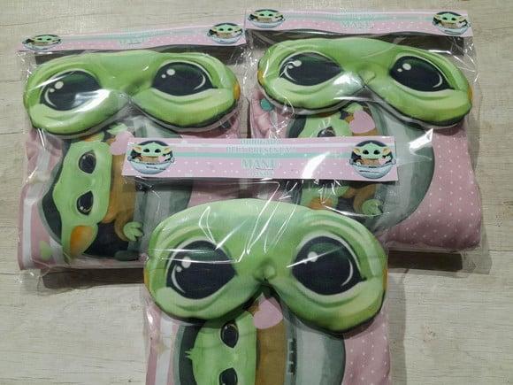 Kit Higiene Luxo Festa do Pijama Baby Yoda