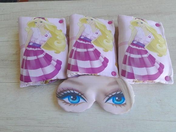 Kit Higiene Luxo Festa do Pijama Barbie