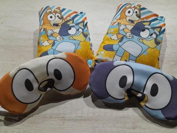 Kit Higiene Luxo Festa do Pijama Bluey e Bingo