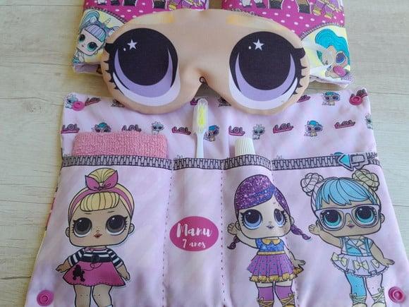 Kit Higiene Luxo Festa do Pijama Lol