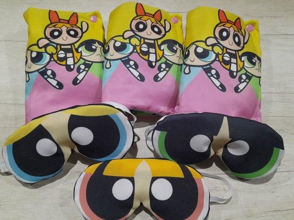 Kit Higiene Luxo Festa do Pijama Meninas Super Poderosas