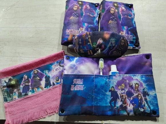 Kit Higiene Luxo Festa do Pijama Monster High