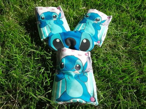 Kit Higiene Luxo Festa do Pijama Stitch Menina