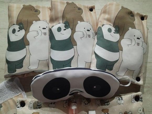 Kit Higiene Luxo Festa do Pijama Urso sem Curso