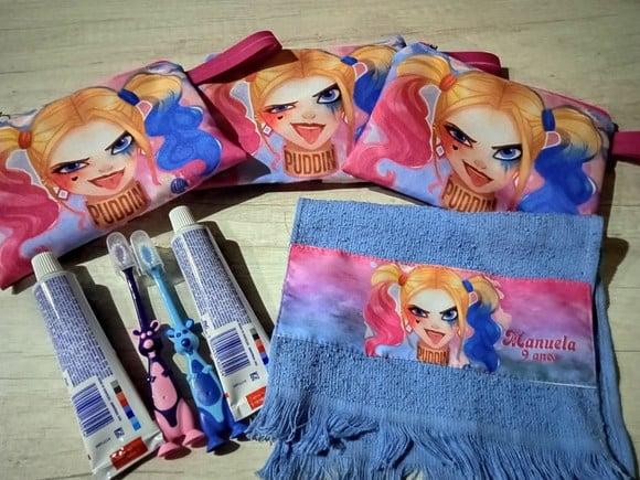 Kit Higiene Necessarie Arlequina
