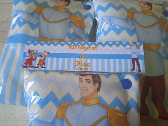 Kit Higiene Príncipe Cinderela