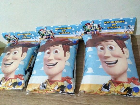 Kit Higiene Woody e Buzz Lightyear Toy Story