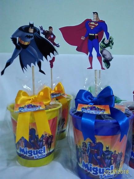 Kit Jardinagem Liga da Justiça