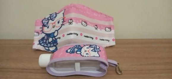 Kit Limpeza Pessoal Hello Kitty