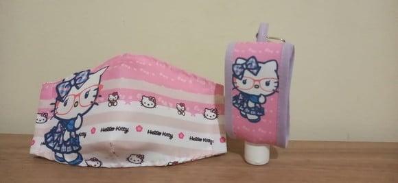 Kit Limpeza Pessoal Hello Kitty
