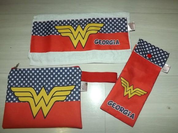 Kit Personalizado Mulher Maravilha