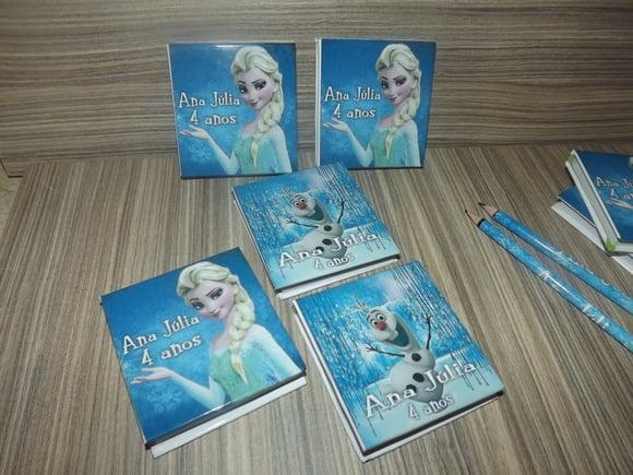 Kit Personalizado lápis e bloquinho