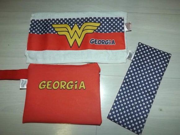 Kit Personalizado Mulher Maravilha