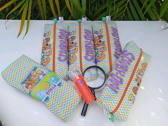 Kit Scooby-doo Estojo