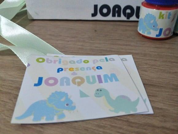 Kit Tela de Pintura Dinossauro Candy
