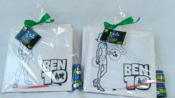 Kit Tela de Pintura Guache Ben 10