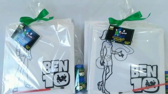 Kit Tela de Pintura Guache Ben 10