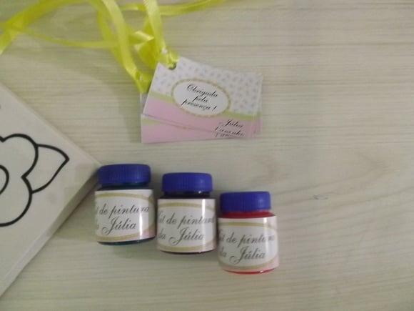 Kit Tela de Pintura Jardim Encantado