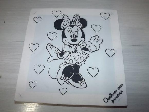 Kit Tela de Pintura Minie com Lapela