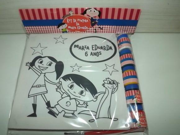 Kit Tela de Pintura O Show da Luna com Lapela