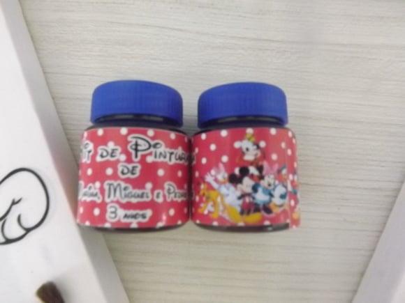 Kit Tela de Pintura Turma do Mickey