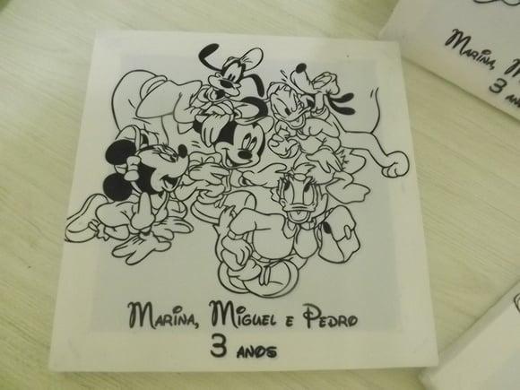 Kit Tela de Pintura Turma do Mickey