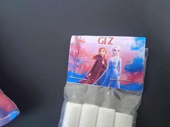 Lousa de Tecido Frozen Ii Azul 20 x 30