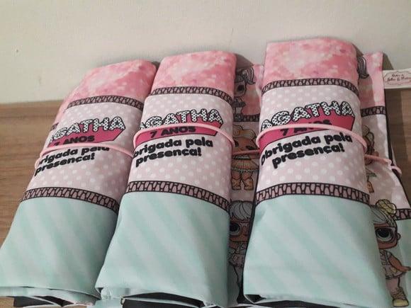 Lousa de Tecido LOL Menina 20 x 30