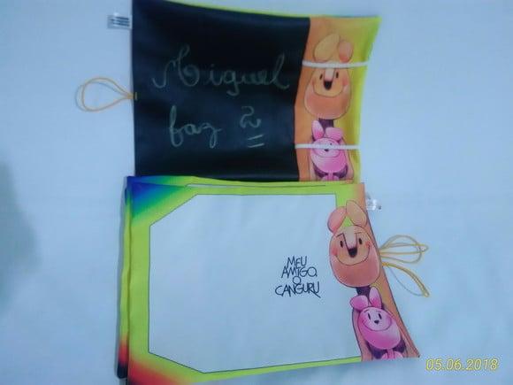 Lousa de Tecido Meu Amigo Canguru 28 x 37