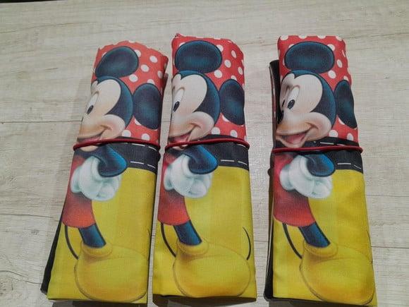Lousa de Tecido Mickey e Minnie 20 x 30