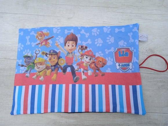 Lousa de Tecido Patrulha Canina 20 x 30