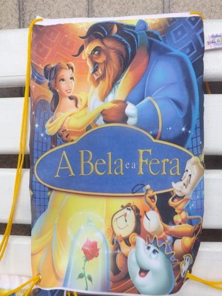 Mochila Infantil A Bela e a Fera