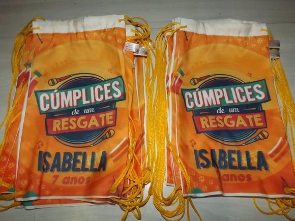 Mochila infantil Cúmplices de Um Resgate