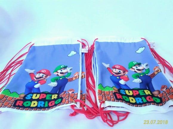 Mochila infantil Mario Bross
